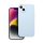 Roar Apple iPhone 14 Plus prémium szilikon tok velúr béléssel, világoskék