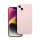 Roar Apple iPhone 14 Plus prémium szilikon tok velúr béléssel, világos rózsaszín