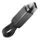 Energea Bazic GoCharge 4in1 USB / USB-C- USB-C / Lightning töltő- és adatkábel, 0.15m, 60W, 3A, fekete