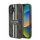 Guess 4G Printed Stripes MagSafe Apple iPhone 16 hátlap tok, barna GUHMP16SP4RPSW