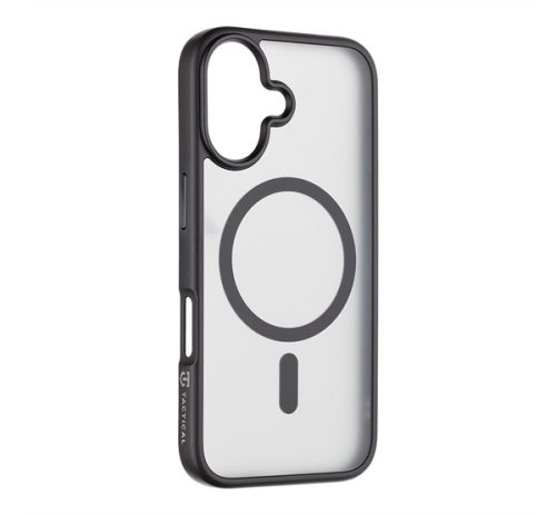 Tactical MagForce Hyperstealth Apple iPhone 16 MagSafe kompatibilis tok, áttetsző/sötétszürke