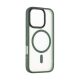Tactical MagForce Hyperstealth Apple iPhone 16 Pro MagSafe kompatibilis tok, áttetsző/sötétszöld