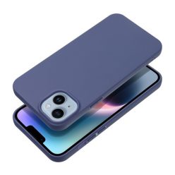 Matt Apple iPhone 16 Pro szilikon tok, kék