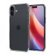 Spigen Liquid Crystal iPhone 16 Plus tok, Crystal Clear, átlátszó ACS08064