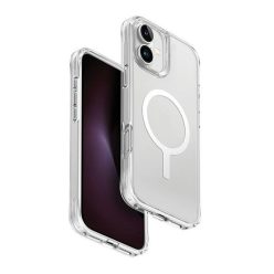   Uniq Lifepro Extreme Apple iPhone 16 Magsafe szilikon tok, átlátszó/fehér