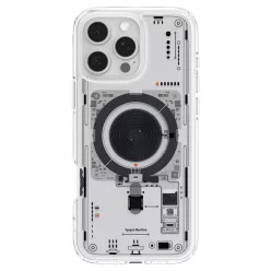   Spigen Ultra Hybrid MagFit Apple iPhone 16 Pro Max tok, MagSafe, Neo One, átlátszó