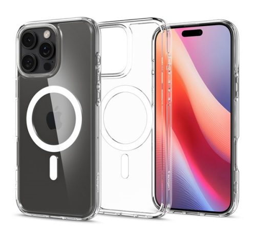 Spigen Ultra Hybrid MagFit Apple iPhone 16 Pro Max tok, MagSafe, fehér