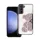 Teddy Bear Samsung Galaxy A55 5G csillogó köves tok, rózsaszín