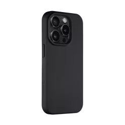   Tactical MagForce Velvet Smoothie Apple iPhone 15 Pro MagSafe tok, Asphalt, fekete