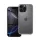 Clear 2mm iPhone 16 Pro Max csillámos szilikon tok, átlátszó