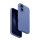 Uniq Lino Hue Apple iPhone 16 Magsafe Szilikon tok, kék