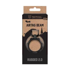 Tactical Beam Rugged 2.0 Airtag tok, fekete