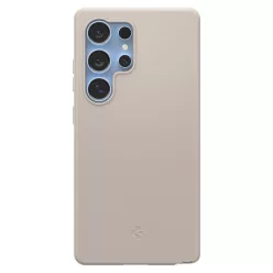   Spigen Silicone Fit MagFit Samsung Galaxy S25 Ultra tok, Natural Titanium, bézs