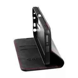   Tactical Xproof Samsung Galaxy S25+ flip/oldalra nyíló tok, fekete