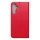 Magnet Samsung Galaxy S25 Ultra mágneses flip tok, piros