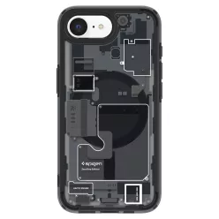   Spigen Ultra Hybrid MagFit Apple iPhone 17e / iPhone 16e tok, MagSafe, Zero One, fekete
