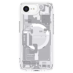   Spigen Ultra Hybrid MagFit Apple iPhone 17e / iPhone 16e tok, MagSafe, Zero One, fehér