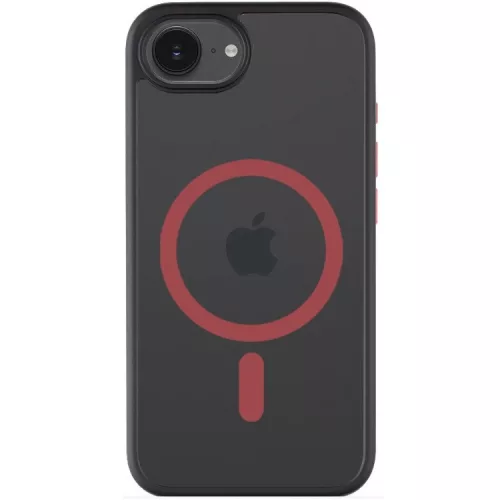 Tactical MagForce Hyperstealth 2.0 Apple iPhone 17e / iPhone 16e magsafe tok, fekete/piros