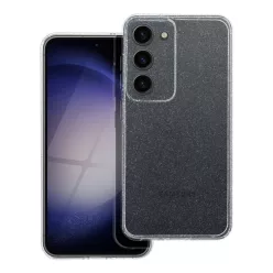  Clear 2mm Samsung Galaxy A26 csillámos szilikon tok, átlátszó