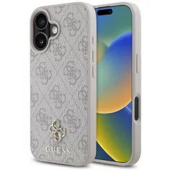   Guess 4G Small 4G and Classic Apple iPhone 17e / iPhone 16e MagSafe tok, rózsaszín