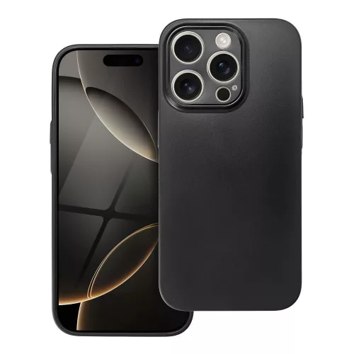 Ultravékony matt Samsung Galaxy A55 hátlap tok, fekete
