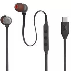   JBL Tune 310C Vezetékes fülhallgató mikrofonnal, USB-C, fekete