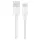 Xiaomi gyári  USB-C töltő és adatkábel, 1m, fehér