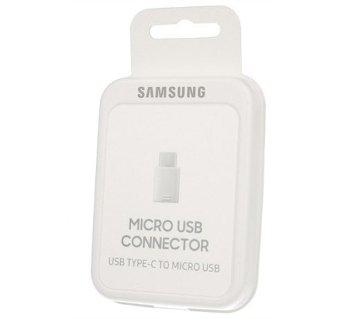Samsung EE-GN930BWE USB-C - microUSB-A adapter, fehér, gyári