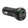 Spigen Essential F31QC Quick Charge 3.0 autós szivargyújtó töltő adapter, USB-A + USB-C, 27W, fekete