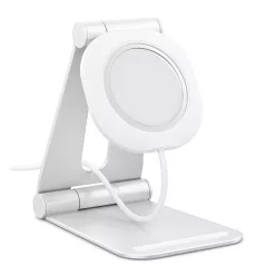 Spigen MagFit MagSafe töltőpad tartó állvány, fehér