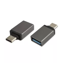 4smarts Passive USB-C - USB-A 3.0 adapter, szürke