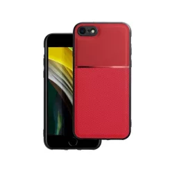   Forcell Noble hátlap tok, Apple iPhone SE 2022/2020/8/7, piros