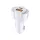 Phoner PH-CC58 autós szivargyújtó gyorstöltő, USB-C + USB, PD, 30W, fehér