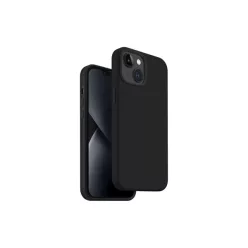 Uniq Lino Apple iPhone 14 Plus, szilikon tok, fekete