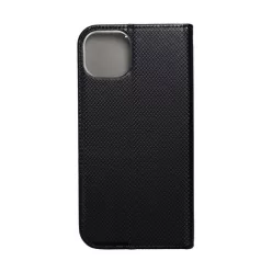 Magnet Apple iPhone 14 Plus mágneses flip tok, fekete
