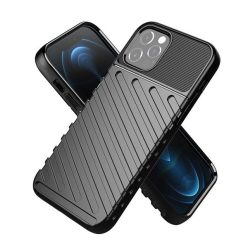 Forcell Thunder hátlap tok Apple iPhone 13 Pro, fekete