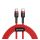 Baseus Cafule USB-C / USB-C töltő- és adatkábel, 60W, 1m, piros
