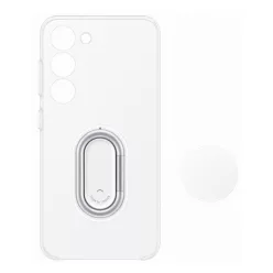   Samsung Galaxy S23 Clear Gadget Cover, gyári tok, átlátszó, EF-XS911CT