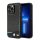 BMW Leather Carbon Apple iPhone 14 Pro hátlap tok, fekete
