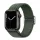 Phoner Hook Apple Watch csatos fonott szövet szíj, 38/40/41mm, fenyő