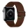 Phoner Dew Apple Watch csatos fonott szövet szíj, 38/40/41mm, barna