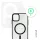 Phoner Apple iPhone 14 Pro Max Hybrid Mag MagSafe kemény hátlap tok, fekete