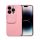 Slide Apple iPhone 14 Pro, kameravédős szilikon tok, rózsaszín