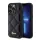 Guess Quilted Metal Logo Apple iPhone 15 Pro Max hátlap tok, fekete