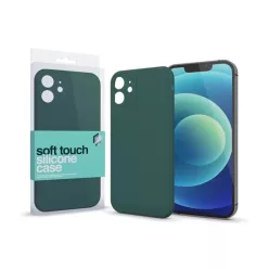   Xprotector Soft Touch szilikon tok Slim Apple iPhone 15 Plus, sötétzöld