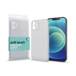   Xprotector Soft Touch szilikon tok Slim Apple iPhone 15 Plus, törtfehér