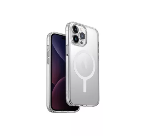 Uniq Lifepro Xtreme Apple iPhone 15 Pro Magsafe Szilikon tok, matt-átlátszó