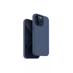   Uniq Lino Hue Apple iPhone 15 Pro Max Magsafe Szilikon tok, kék