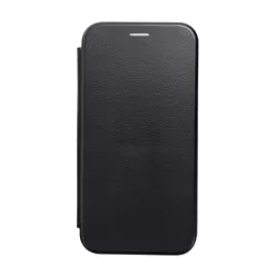   Forcell Elegance oldalra nyíló hátlap tok Samsung Galaxy S23 FE, fekete