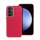 Frame Samsung Galaxy S23 FE közepesen ütésálló tok kameravédő kerettel, magenta
